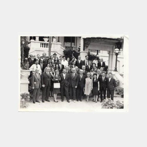 1952 İzmir Amerikan Koleji Öğretmenleri Konulu Fotoğraf