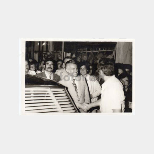 1973 İhsan Alyanak İzmir Belediye Bşk Konulu Fotoğraf
