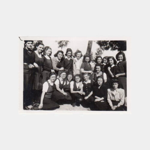 1947 İzmir Amerikan Koleji Bir Gezide Fotoğraf
