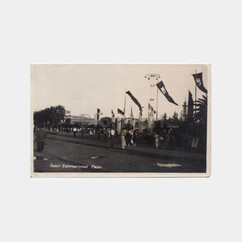1943 İzmir Enternasyonel Fuarı Konulu Kartpostal
