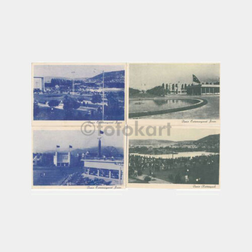 1950 İzmir Konulu Kartpostal Serisi - 12 Adet