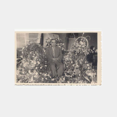 1944 İzmir Foto Hamza Rüstem - Nikah Dairesi Konulu Fotoğraf