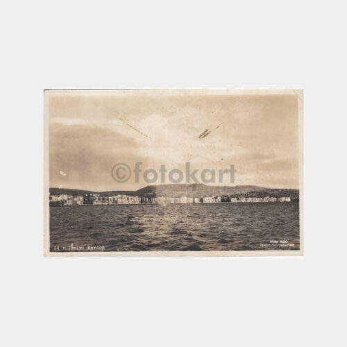 1930 İzmir Kordon Etem Ruhi Konulu Kartpostal