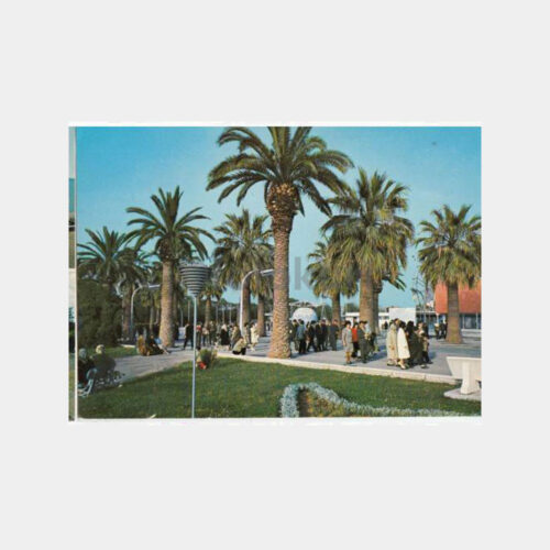 1975 İzmir Kültürpark Fuar Görünüş Kartpostal