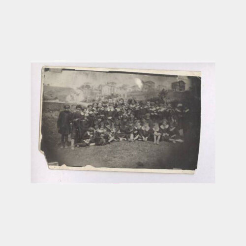 1930 İzmir Bayraklı Bornova Öğrenci Grup Fotoğraf