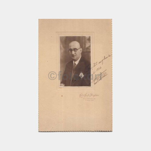 1934 Ferit Zühtü - Kadıköy Lisesi Müdürü Fotoğrafı