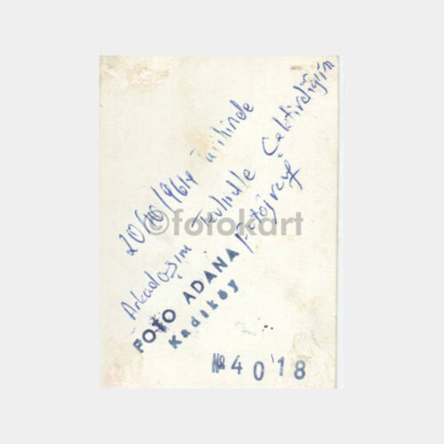 1961 Kadıköy Foto Adana - Baylar Fotoğraf - Görsel 2