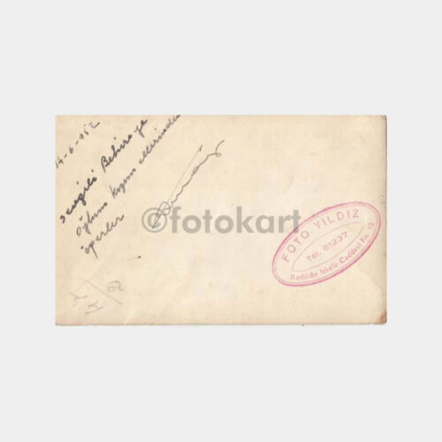 1952 Kadıköy Foto Yıldız - Nikah Konulu Fotoğraf - Görsel 2