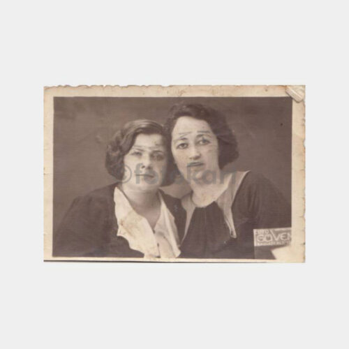 1950 Kadıköy Altıyol -Foto Güven- Kadınlar Fotoğraf