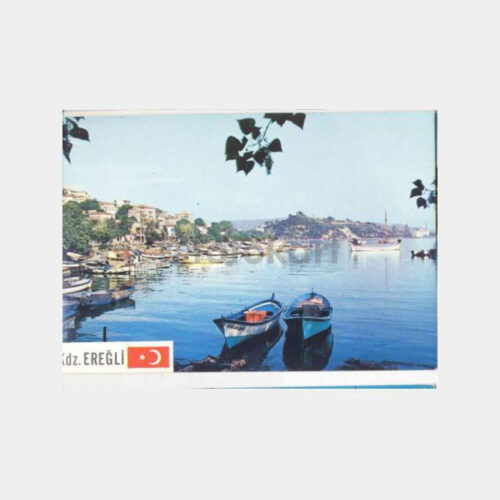Karadeniz Ereğli Sahilden Görünüş Kartpostal