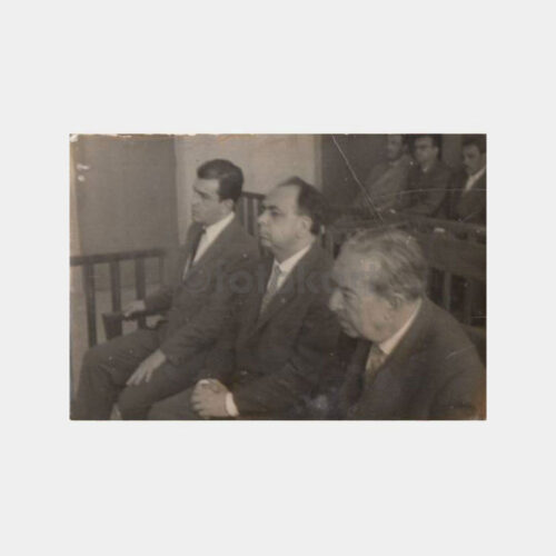 1959 Vatan Gazetesi Yalman Mahkemesi Konulu Fotoğraf