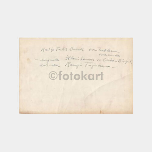 1955 Karikatürist Ratip Tahir Burak Mahkemede Fotoğraf - Görsel 2