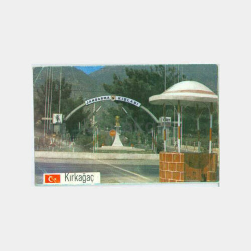 1970 Manisa Kırkağaç Jandarma Kışlası Kartpostal