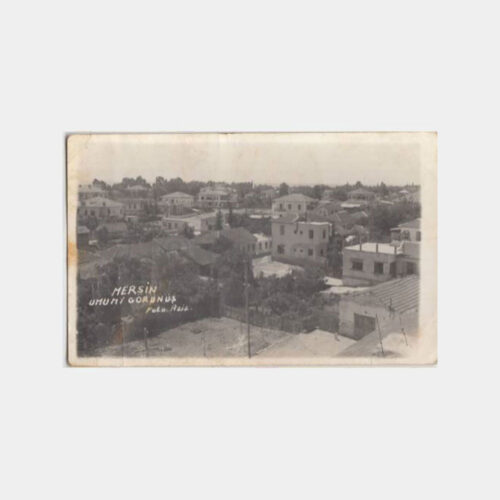 1940 Mersin Genel Görünüş Fotokart