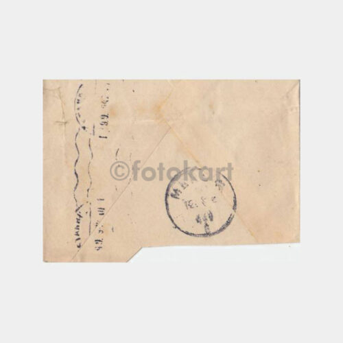 1952 Beylerbeyi Damgalı Mersin Varışlı Pullu Zarf - Görsel 2