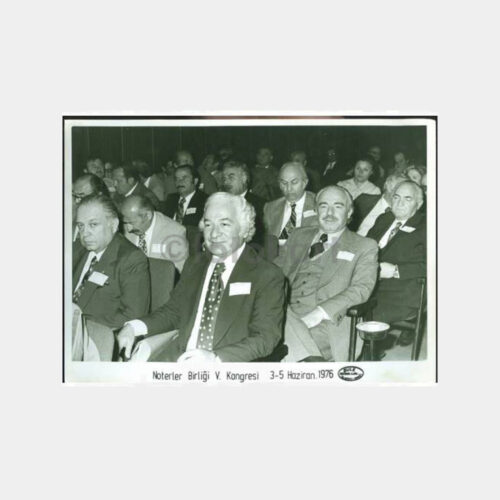 1976 Noterler Birliği 5. Kongre Fotoğraf