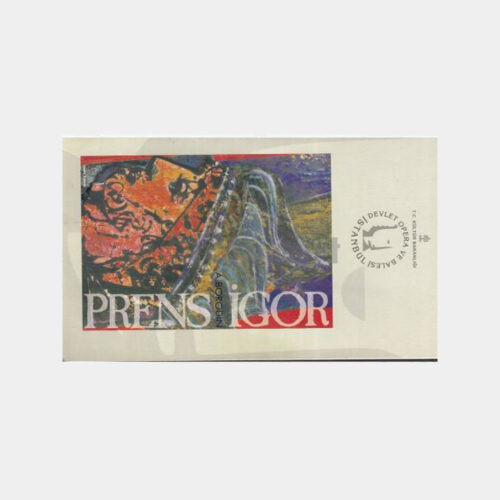 2003 İstanbul Operası - Prens İgor Program