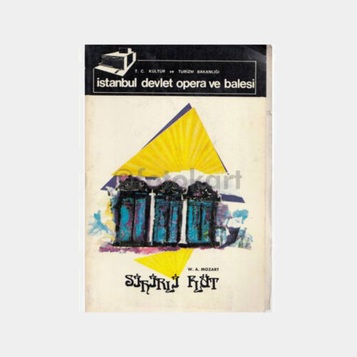 1985 İst Devlet Opera Balesi Sihirli Flüt Oyun Programı