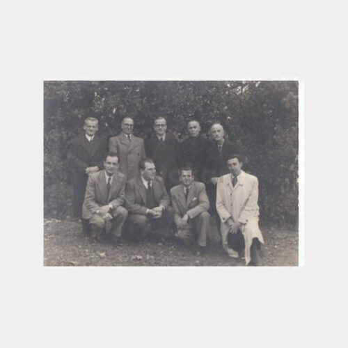 1947 Bebek Robert Kolej Eğitmenler Konulu Fotoğraf