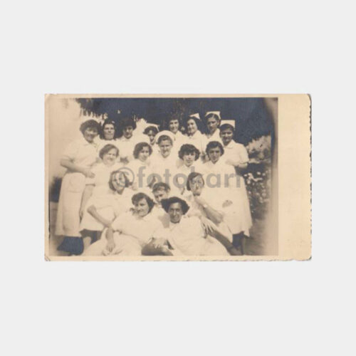 1930 Hemşireler Grubu Tıp Konulu Fotoğraf