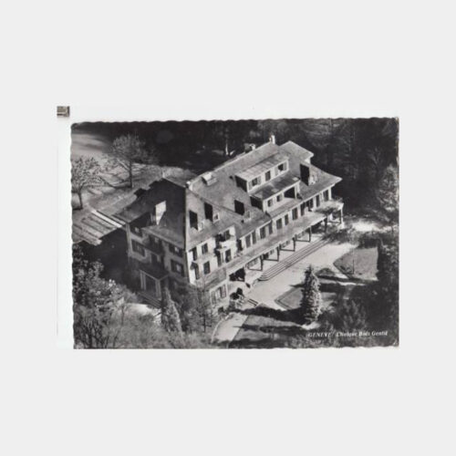 1958 İsviçre Cenevre Tıp Klinik Kartpostal
