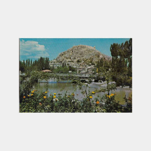 1974 Tokat Turhal Şehirden Görünüş Kartpostal