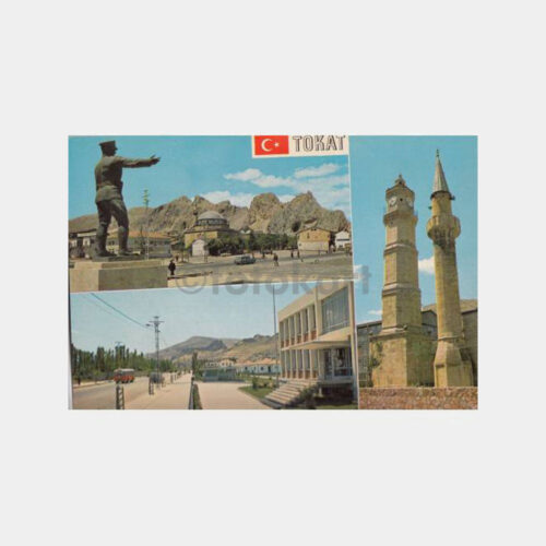 1978 Tokat Görünüş Kartpostal