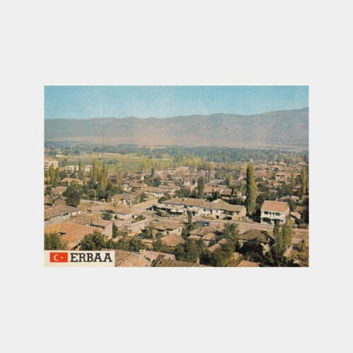 1978 Tokat Erbaa Görünüş Kartpostal