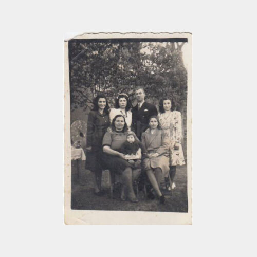 1947 Amasya Gümüşhacıköy -Foto Ohannis- Aile Konulu Fotoğraf
