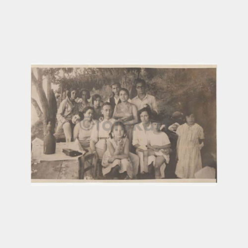 1928 Büyükada Aile Gezisi Konulu 2 Adet Fotoğraf