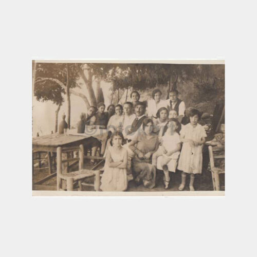 1928 Büyükada Aile Gezisi Konulu 2 Adet Fotoğraf - Görsel 2