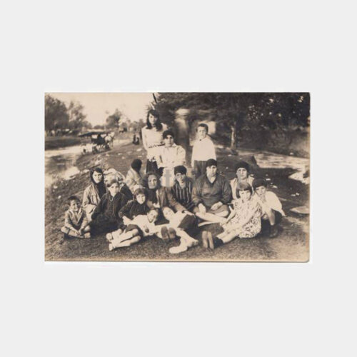 1935 Kağıthane Piknik Mesire Yeri Aile Konulu Fotoğraf