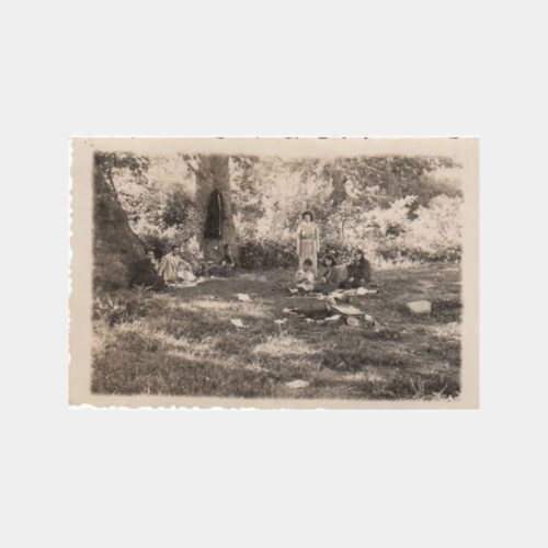 1935 Tekirdağ Malkara Aile 2 Adet Fotoğrafı