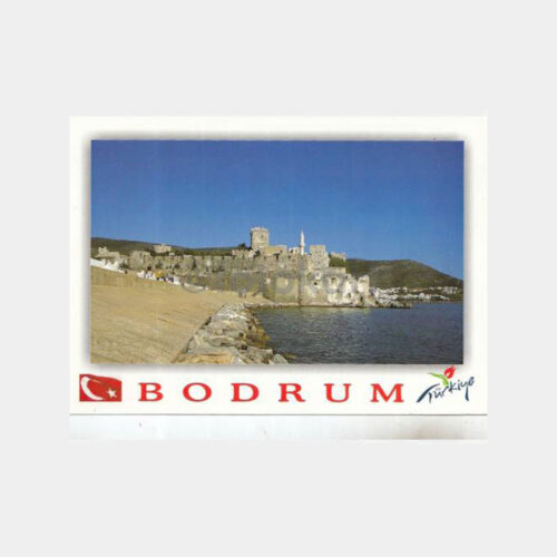 1978 Bodrum Kalesi Görünüş Kartpostal