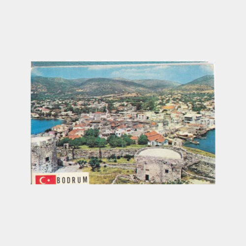 1975 Bodrum Kalesinden Görünüş Konulu Kartpostal