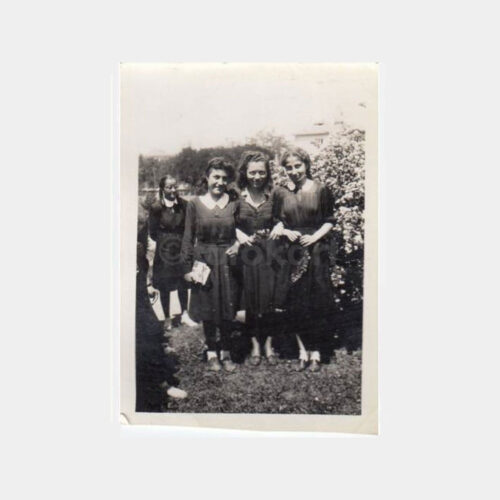 1946 Çamlıca Kız Lisesi Öğrenci Konulu Fotoğraf