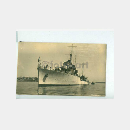 1940 Kocatepe Savaş Gemisi Görünüş Kartpostal