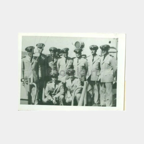 1956 Deniz Hidrografi Gemisinde Fotoğraf