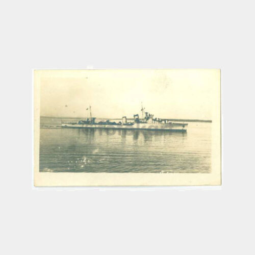 Türk Savaş Gemisi Konulu Kartpostal