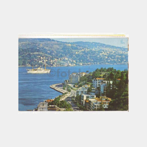 Boğaziçi Gemi Geçişi Görünüş Kartpostal