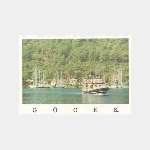 Göcek Gezi Gemisi Kartpostal