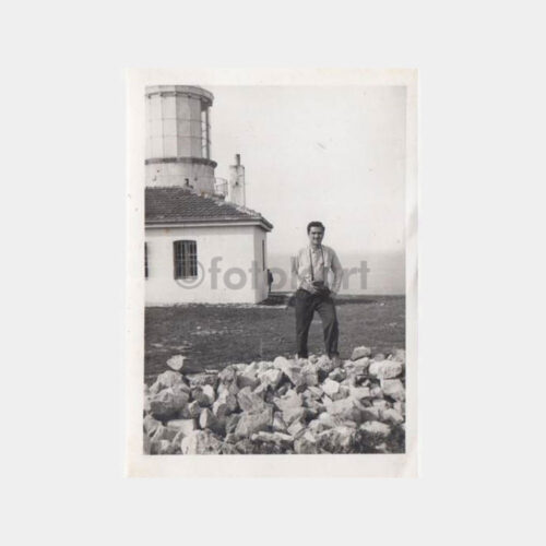 1962 İzmir Bodrum Deniz Feneri Konulu Fotoğraf