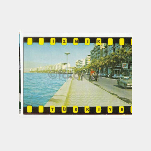 1975 İzmir Kordon Fayton Görünüşü Kartpostal