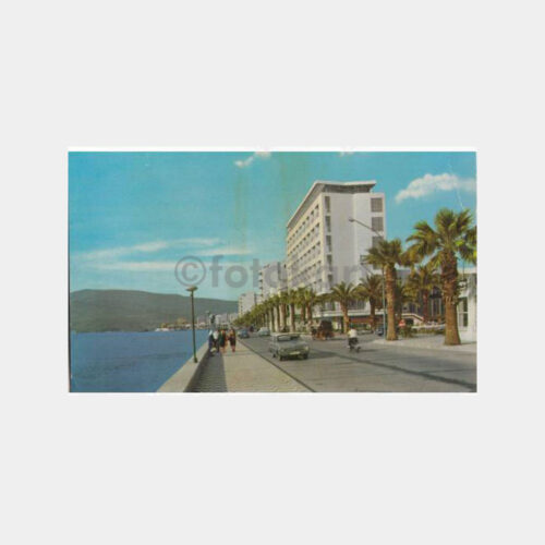 İzmir Kordon Boyu Görünüş Kartpostal