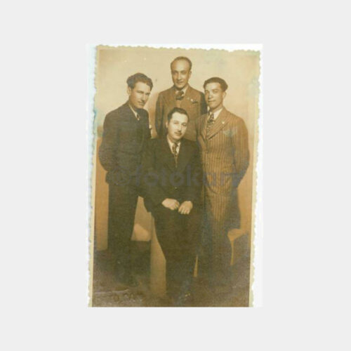 1935 İzmir Foto Can - Baylar Stüdyo Fotoğraf