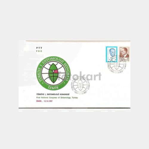 1987 İzmir Türkiye 1. Entomoloji Kongresi FDC