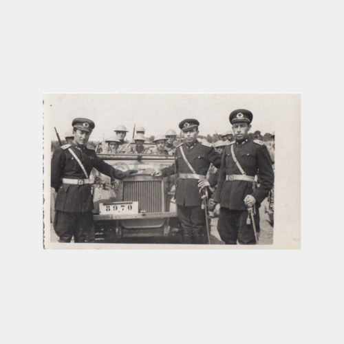 1942 Balmumcu Askeri Kışla Jeep Fotoğraf
