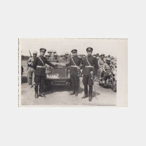 1942 Balmumcu Askeri Kışla Jeep Fotoğraf