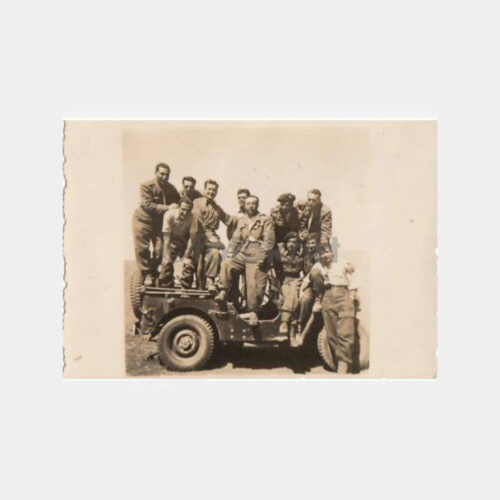 1950 Askeri Araç Jeep Erzurum Aşkale Fotoğraf
