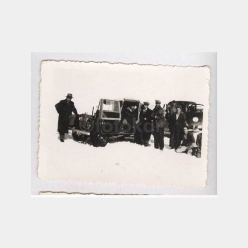 Kış Görünüşünde Değişik Jeep Araç Fotoğraf